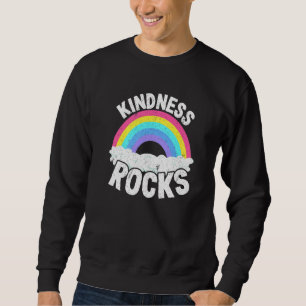 Sped Teacher Anti Bullying Hippie Rainbow Kindness Sweatshirt