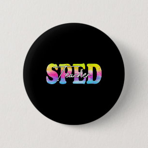 Sped Teacher Special Ed Speducator Back To School  6 Cm Round Badge