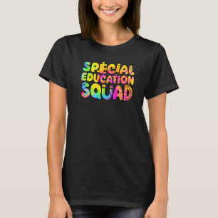 SPED Teacher Special Education Squad Women Tie Dye T-Shirt