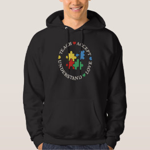 SPED Teacher Teach Accept Love Understand Special Hoodie