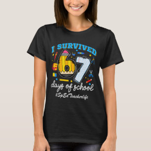 Sped Teacherlife I Survived 67 Days Of School Funn T-Shirt