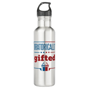 Speech and Debate Oratorically Gifted 710 Ml Water Bottle