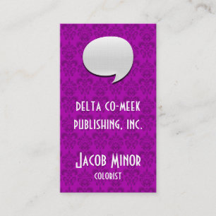 Speech Bubble Card [3d]