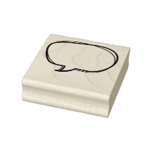 Speech Bubble Custom Teacher Stamp