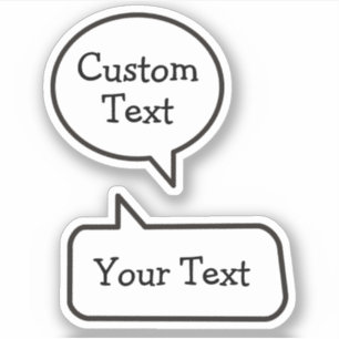 Speech Bubble Stickers