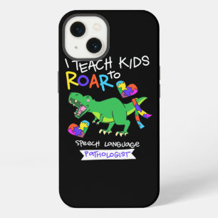 Speech Language Pathologist Dinosaur TRex Roar II iPhone 13 Case