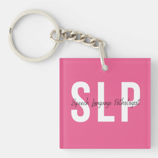 Speech Language Pathologist Key Ring