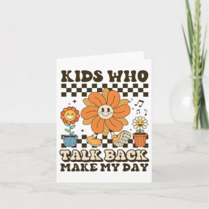 Speech Language Pathologist Kids Who Talk Byck Mak Card