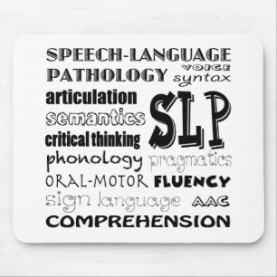 Speech Language Pathologist Mouse Pad