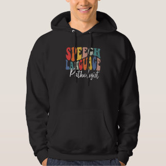 Speech Language Pathologist SLP Speech Therapy Pat Hoodie