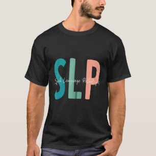 Speech Language Pathologist Speech Therapy SLP Zip T-Shirt