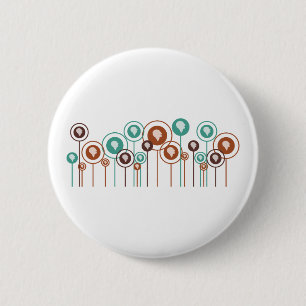 Speech Language Pathology Daisies 6 Cm Round Badge