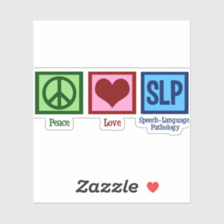 Speech Language Pathology Peace Love SLP