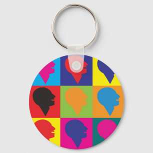 Speech Language Pathology Pop Art Key Ring