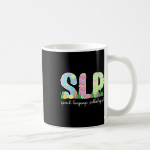 Speech Language Pathology Slp Easter Speech Therap Coffee Mug