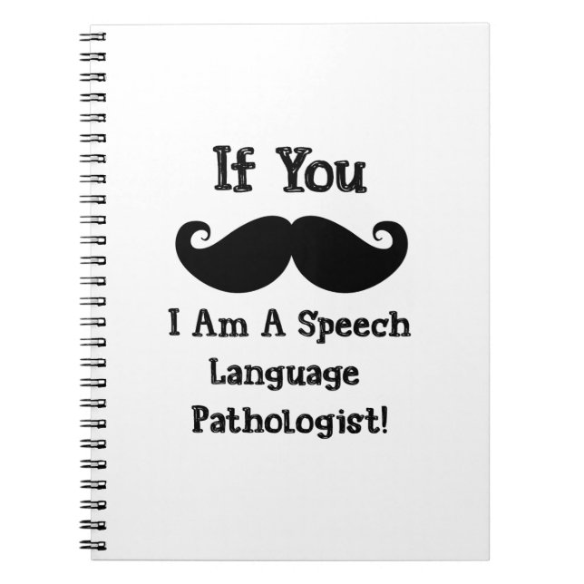 Speech Language Pathology - Slp Notebook (Front)