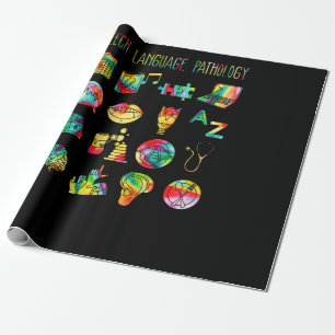 Speech Language Pathology SLP Speech Therapist Wrapping Paper
