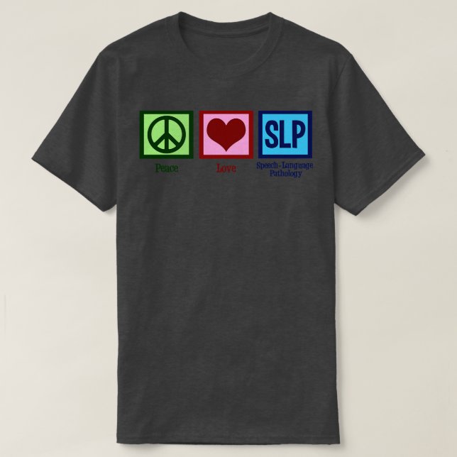 Speech Language Pathology T-Shirt (Design Front)