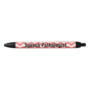 Speech Pathologist Chevron Ink Pen
