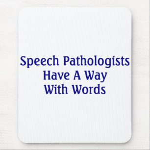 Speech Pathologist Mouse Pad