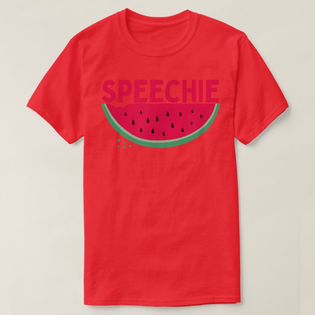 Speech Pathologist Shirt Speech Language Pathology (Design Front)