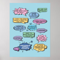 Speech Prompt Bubble 18x24