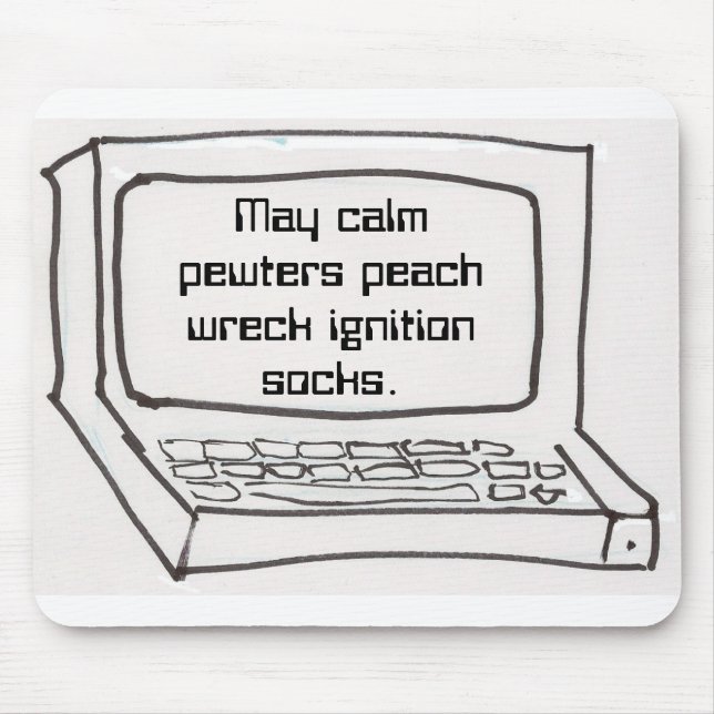 Speech recognition - it' getting better-er mouse pad (Front)