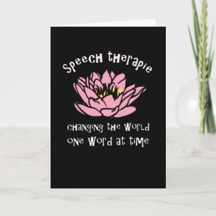 Speech Therapist Gift Card