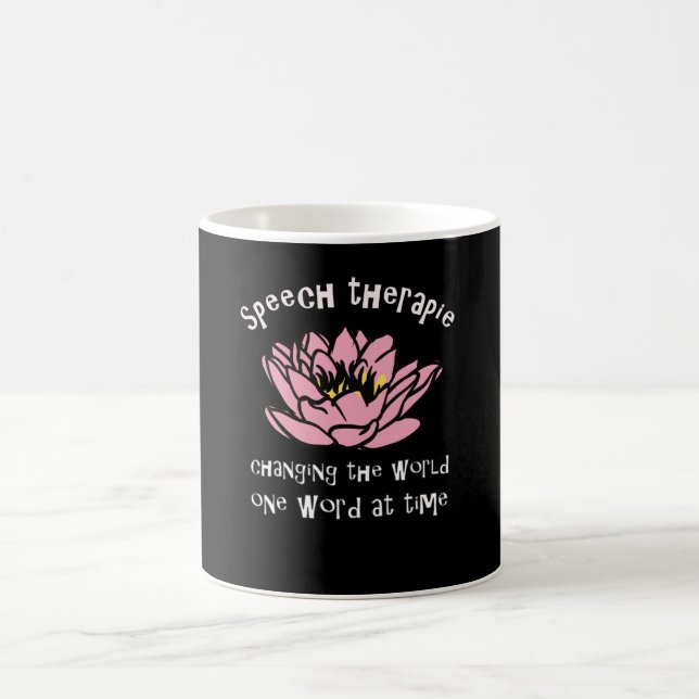 Speech Therapist Gift Coffee Mug (Center)
