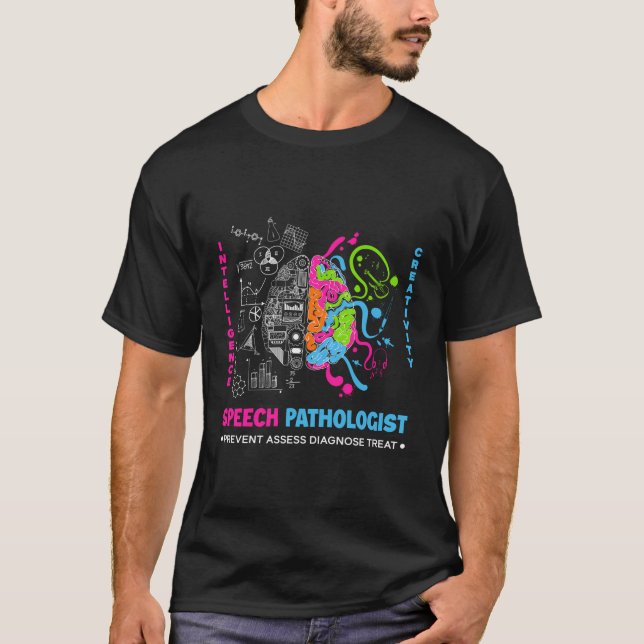 Speech Therapist Speech Language Pathologist Slp T-Shirt (Front)