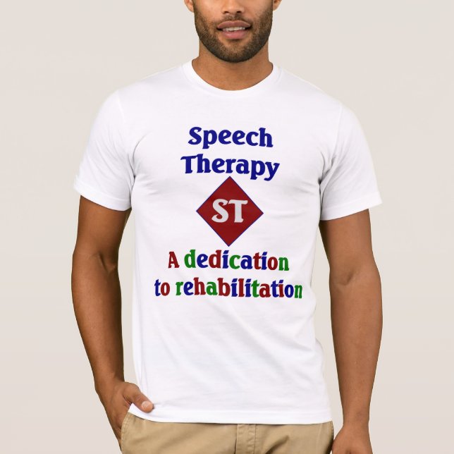 Speech Therapist T-shirt (Front)