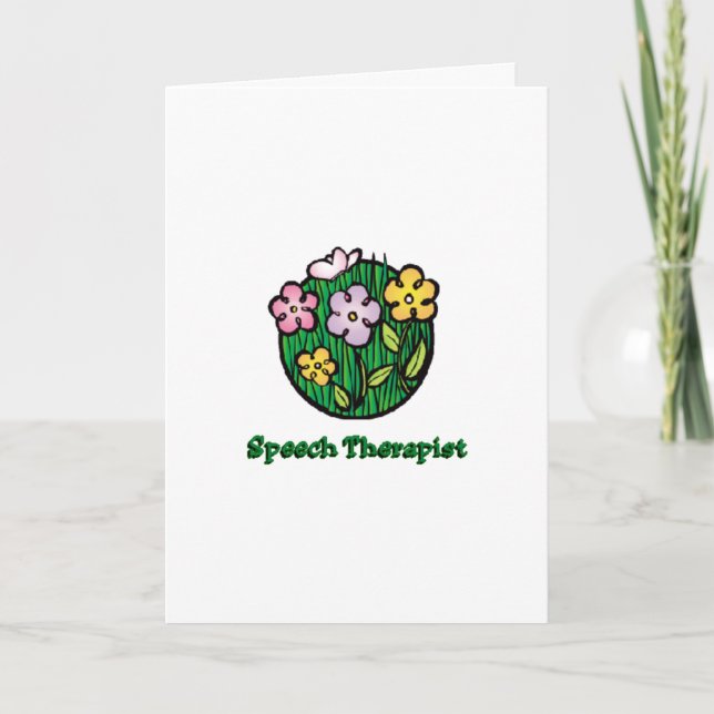 Speech Therapist Thank You (Front)