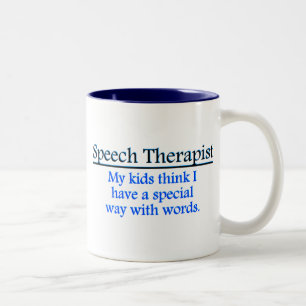 Speech Therapist Two-Tone Coffee Mug