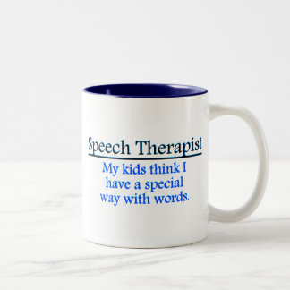 Speech Therapist Two-Tone Coffee Mug