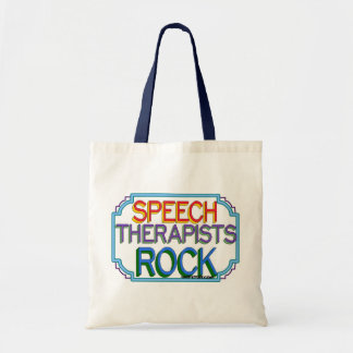 Speech Therapists Rock Tote Bag