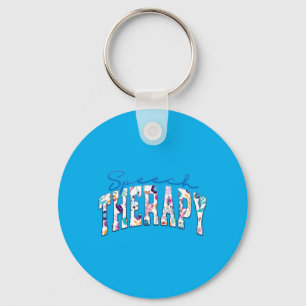 Speech Therapy Funny Speech Therapist Language Key Ring