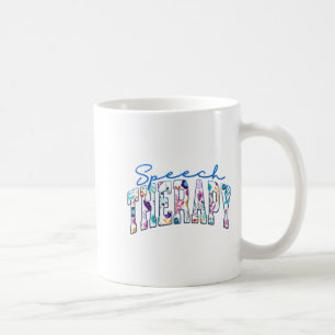 Speech Therapy Funny Therapist Language Design Coffee Mug