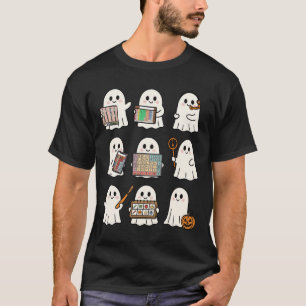 Speech Therapy Halloween Ghost Speech Language Pat T-Shirt