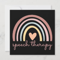 Speech Therapy I - Boho Rainbow