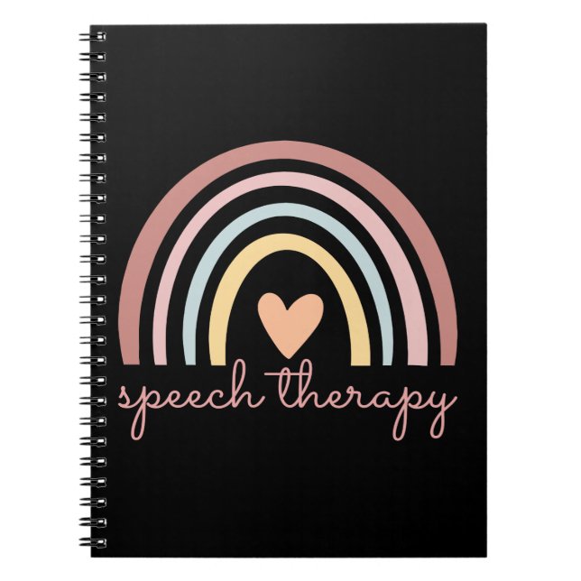 Speech Therapy I Notebook (Front)