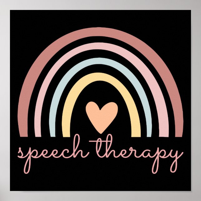 Speech Therapy I Poster (Front)