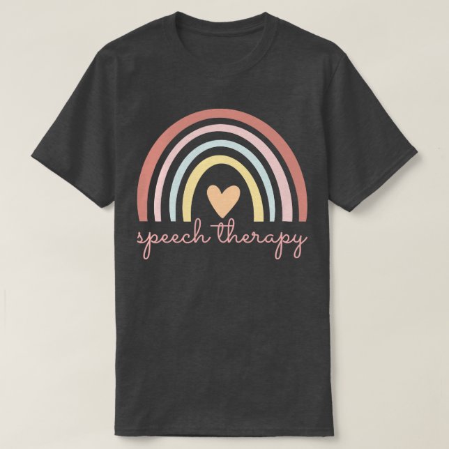 Speech Therapy I T-Shirt (Design Front)