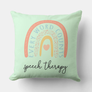 Speech Therapy II - Every Word Counts Cushion