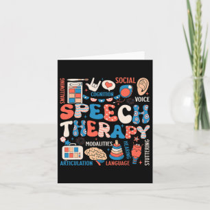 Speech Therapy July 4th Slp Slpa Speech Pathology Card