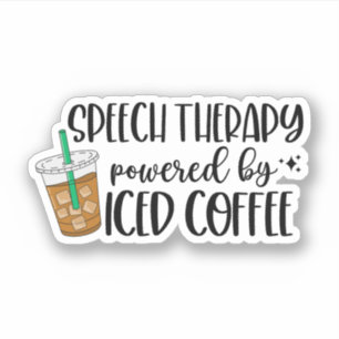 Speech Therapy Powered by Iced Coffee