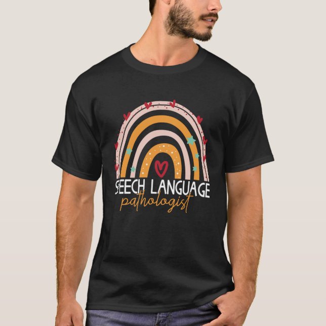 Speech Therapy Speech Language Pathologist SLP Boh T-Shirt (Front)