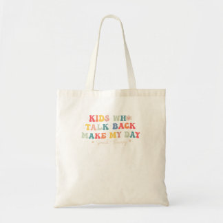 Speech Therapy Speech Language Pathologist Slp Tote Bag