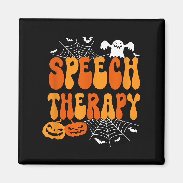 Speech Therapy Speech Therast Speech Pathology Hal Magnet (Front)
