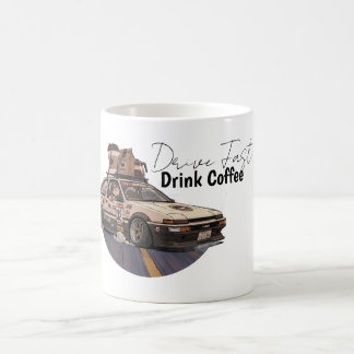 Speed and Coffee Car Enthusiast Mug