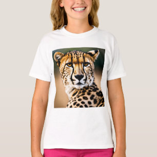Speed and Grace: The Cheetah’s Gaze T-Shirt